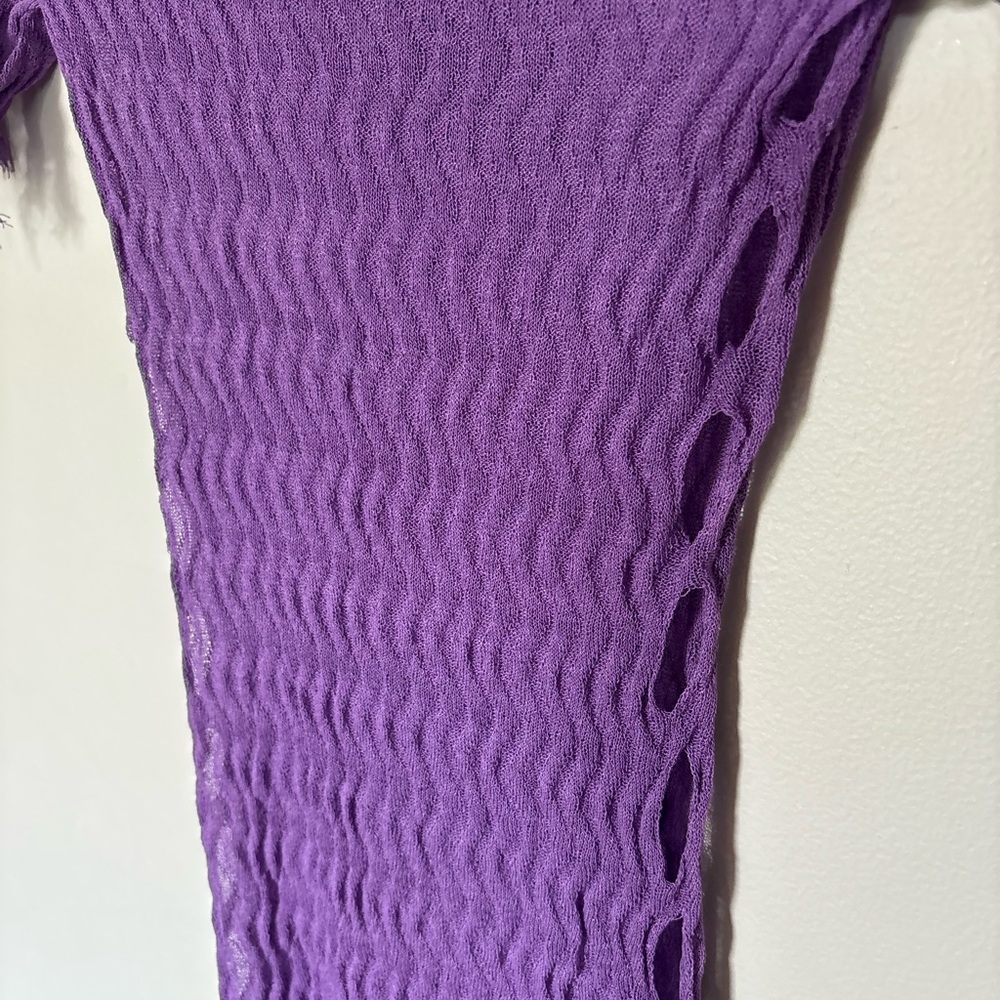 PrettyLittleThing Lavender Knit dress